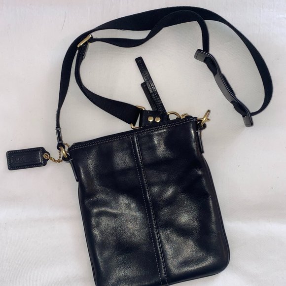 Black Coach Crossbody - Picture 5 of 5